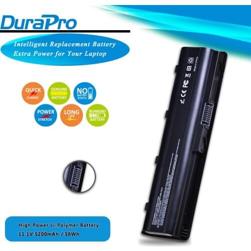 6Cell 5200mAh Laptop CQ42 Battery for HP Pavilion DV7 DM4 DV3 DV5 DV6 G32 G62 G42 G6 G7 for Compaq Presario CQ42 CQ32 CQ43 CQ56