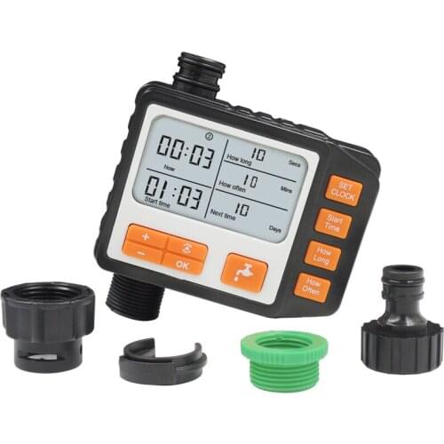 Automatic sprinkler timer New large-screen display garden automatic irrigation timer watering device