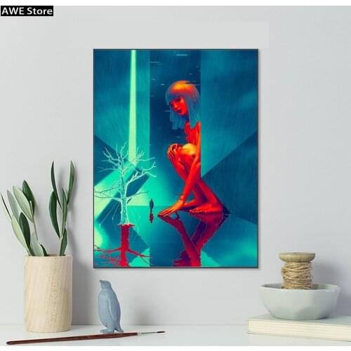 James Jean Blade Runner Canvas Prints Picture Modular Paintings For Living Room Poster On The Wall Home Decor No Frame