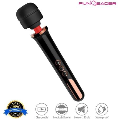 Electric Magic Wand Massager Powerful Personal Wand Massager Cordless Handheld Body Therapeutic Massage Sex Machine