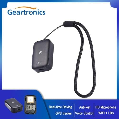 Anti-Lost GPS Real-Time Driving Tracker Mini Device Voice Control Recording HD Microphone WIFI+LBS+GPS Pos Locator For Kids Pet