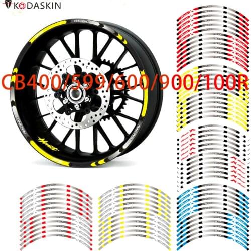 KODASKIN 2D Wheel Rim protection Waterproof Motorcycle accessories for Honda Hornet CB400 CB599 CB600 CB750 CB900 CB919 CB1000R