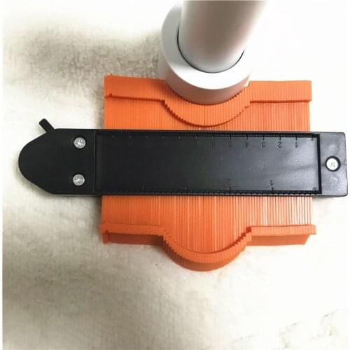 Contour Copy Gauge Contour With Lock 5/10inch Gauge Duplicator Contour Scale Template Wood Marking Tools Tiling Measuring Ruler