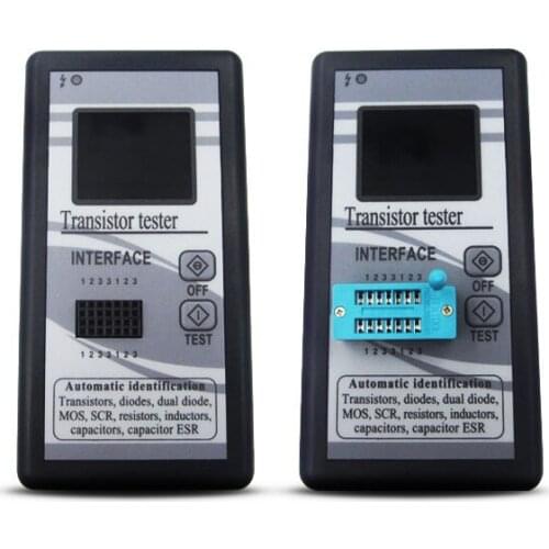 New version Multi-purpose Transistor Tester 128*160 Diode Thyristor Capacitance Resistor Inductance MOSFET ESR LCR Meter