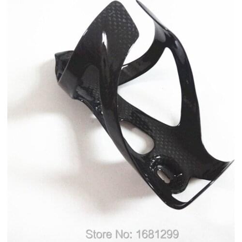 Newest OEM Road bicycle 3K full carbon fibre drink water bottle cages mountain bike carbon bottle holder cages light Free ship