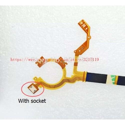 NEW Lens zoom Aperture group Flex Cable For Fuji Fufifilm XF1 XF-1 Digital camera Repair Part with socket