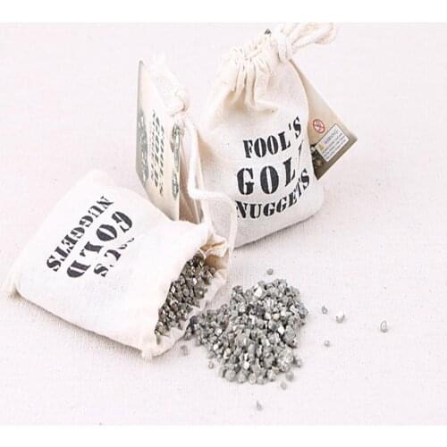 Wholesale 6bags/Lot Hot Sale of Natural Random Gravel Iron Ore Specimens Placed Wishing Bottles Gathering wealth is a geomancy