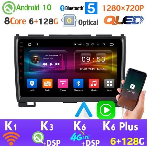 QLED Android 10 6G+128G 1280*720 For Haval Hover Greatwall Great Wall H5 H3 GPS Radio Head Unit HDMI auto 4G LTE WiFi CarPlay