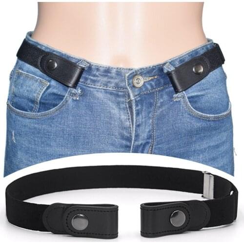8 Styles Buckle-Free Waist Belt For Jeans Pants,No Buckle Stretch Elastic Waist Belt For Women/Men,No Hassle Belt DropShipping