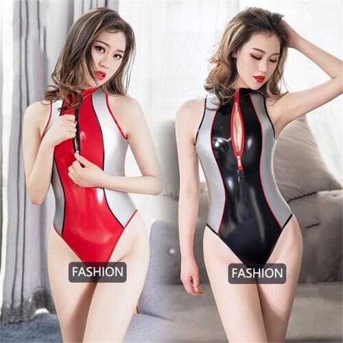 Sexy Cheeky Bikini Mature Women Sex Swimwear Bodysuit Erotic See Through Beach Open Crotch Swimsuit Sexi Bathing Suit Shaper