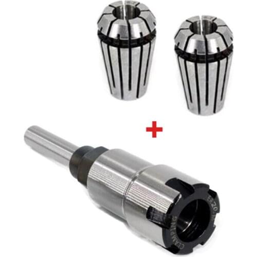 1/2 Inch Shank Milling Cutter Extension Rod ER 20-13 Collet Chucks Alloy Router Bit End Mills Wood Engraving Machine Extension
