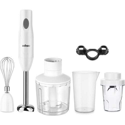 110-250V Multifunctional Household Electric Whisk Juicer Baby Food Supplement Grinder Stainless Steel Kitchen Tool Cooking Stick