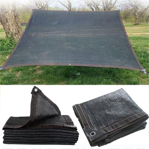 85%/75% Shading Rate Anti-UV Sunshade Net Outdoor Garden Sunscreen Sunblock Shade Cloth Net PE Plant Greenhouse Cover Car Cover