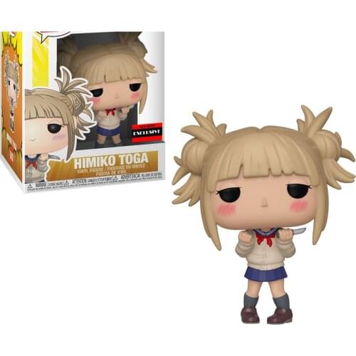 Anime My Hero Academia Character HIMIKO TOGA 610# pvc Action Figures toy Collectible Model Doll Toys for Children Gift