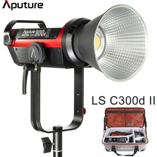 Aputure LS C300d II LED Video Light 300d 2 COB Light 5500K Daylight Studio Photo Light Photography Lighting Lamp for DSLR Camera