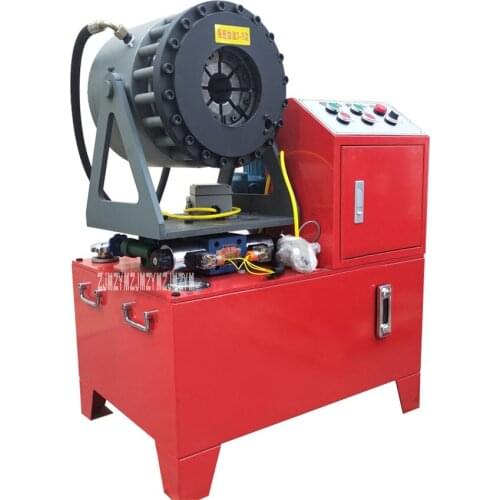 Automatic Tube Shrinking Hose Crimp Machine Small Hydraulic Crimping Machine Hose Crimper Swaging Machine 48-57MM 220V/380V 4KW