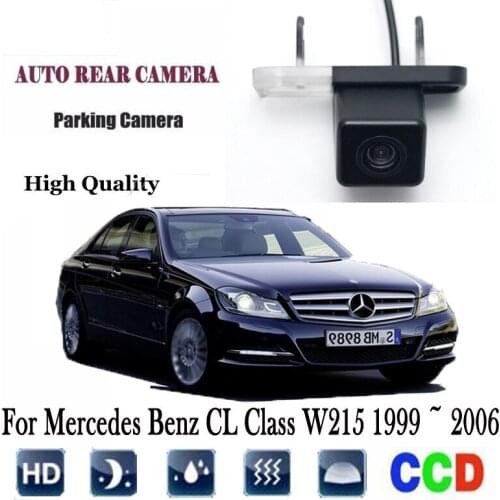 Car Rearview Camera For Mercedes Benz CL Class W215 1999 ~ 2006 Backup Parking Rear View Camera / license plat Camera