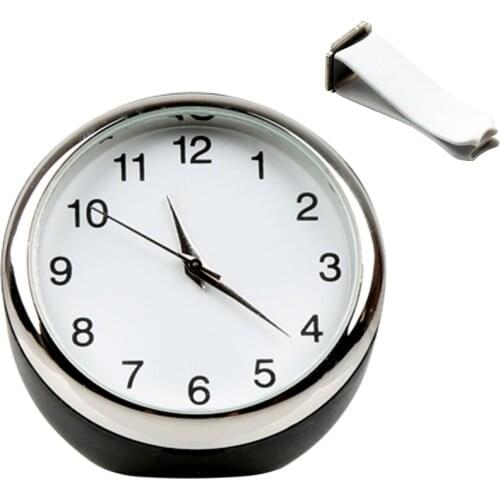 Yolu Car Clock Mini Automobiles Digital Watch Quartz Clocks Stick-on Auto Ornament Car Accessories for Cars SUV MPV