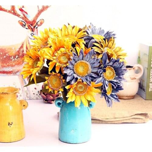 Retro Home Decoration White Vase Europe Brief Make Old Stripe Porcelain Vase Desktop Decor Antique Ceramic Flower Vase