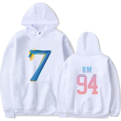 Hot Sale MAP OF THE SOUL 7 Sweatshirts Kpop Bangtan Boys Hoodies Casual Hoodie Sweatshirt Men/Women Fashion Pullover Hooded