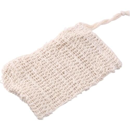 30 Pack Natural Sisal Soap Bag Exfoliating Soap Saver Pouch Holder