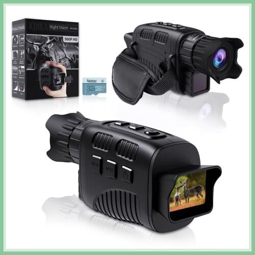Night Vision Monocular NV3185 Infrared Digital Hunting Telescope Camping Equipment Hunt Animal Photography Video 300m Distance