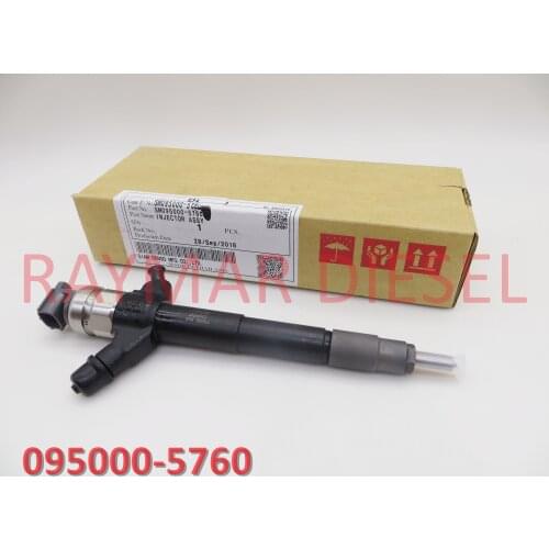 Genuine Diesel Common Rail Fuel Injector 095000-5760 for 4M41 Pajero / Montero 1465A054