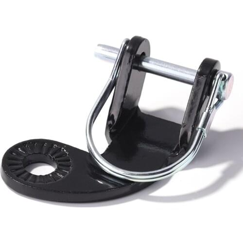 Practical Bike Accessories Mounting Adapter Easy Use Steel Hitch Bicycle Clutch Trailer Coupler Durable Connector Racks Tool NEW