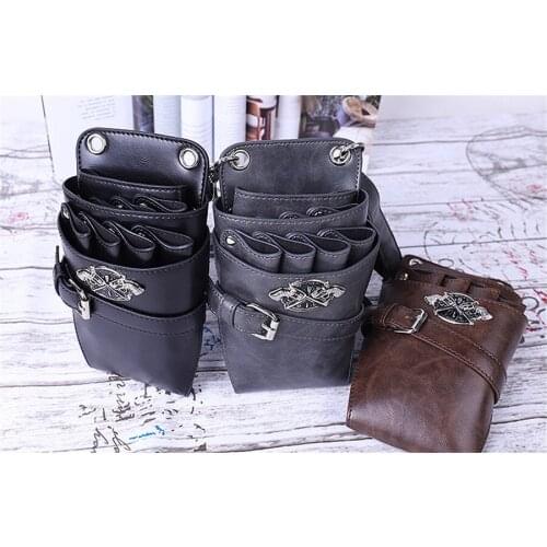 Professional Multifunction Waist Storage Bag Across Body for Haircutting Scissor Pets Hairdressing Tools Hairdresser E269