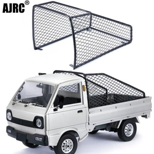 Wpl-d12 1/10 Suzuki Carry Rc Minivan Truck Metal Rear Car Roll Cage Rear Pig Cage