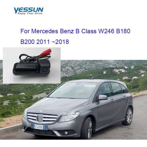 Yessun Car Trunk Handle Camera For Mercedes Benz B Class W246 B180 B200 2011 -2018 rear view camera