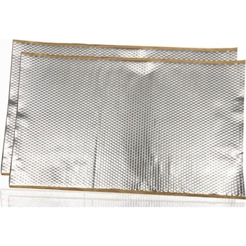 1pc 2mm 46*80cm Sheets Pack Car Van Deadening Sound Proofing Damping Mat