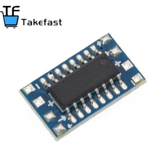 100PCS Mini RS232 MAX3232 Levels To TTL Level Module Serial Converter Board