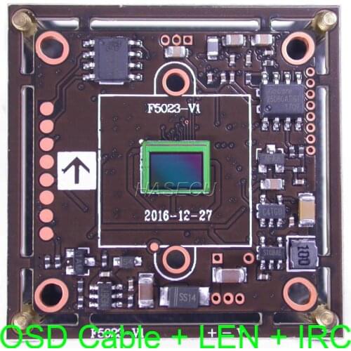1080P) AHD-H / TVI / CVI / (D1) CVBS 1/2.9" Sony Exmor IMX323 CMOS + FH8550 CCTV camera module PCB board +OSD cable +LEN + IRC