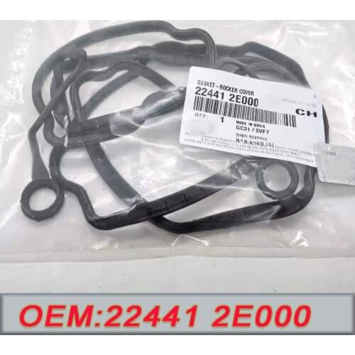 224412E000 For hyundai creta Cited Valve chamber cover pad ，Seal ring Rubber pad IX25 creta 2.0l 2015 2016 Tucson sonata