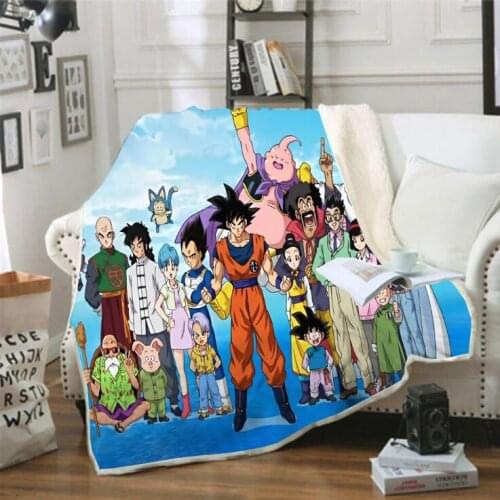 Anime pattern 3D Demon Fleece Blanket full printed Wearable Blanket Adults/kids Fleece Blanket drop shippng style-5
