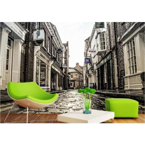 3d room wallpaper custom photo non-woven mural European city street background painting 3d wall mural wallpaper for walls 3d