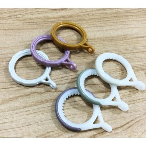 8pcs curtain ring Roman rod hanging ring curtain rod ferrule track hook ring Roman rod accessories curtain ring