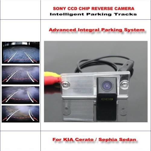 Car Rear Backup Camera For KIA Cerato / Sephia Sedan 2003-2009 Rearview Parking Dynamic Guidance Tragectory CAM
