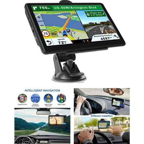 Car Truck Nav GPS Navigation System 8GB 256MB Voice Guidance MP3 MP4 Player