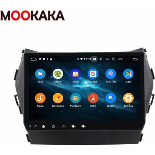 For Hyundai IX45 Sante Fe 2014-2018 PX6 Screen Android 10.0 4+128G Car Multimedia Player Radio Audio Stereo GPS Navi Head Unit