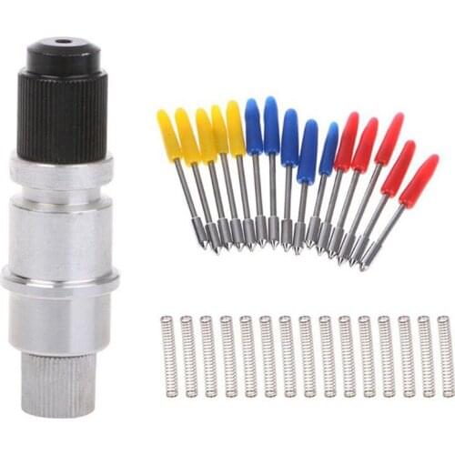 For CB09 CB09U Graphtec Blade Holder Base with 15Pcs Blade Cutter Plotter Cutting Blades