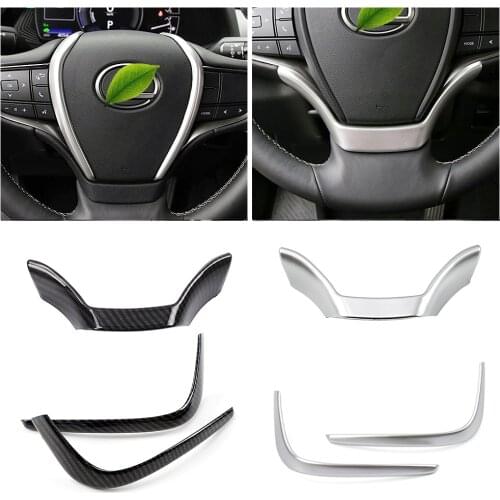 For Lexus ES ES200 ES250 ES300 ES350 2018-2021 Car Central Control Steering Wheel Modify Frame Cover Trim Inner Styling Refit