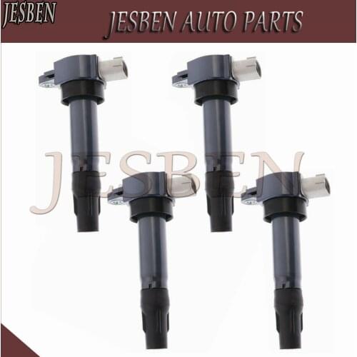 4PCS MN195805 1607576780 Ignition Coil for MITSUBISHI COLT 6 1.1 1.3 LANCER 8 1.5 ASX CITROEN C4 AIRCROSS PEUGEOT 4008 2004-2018