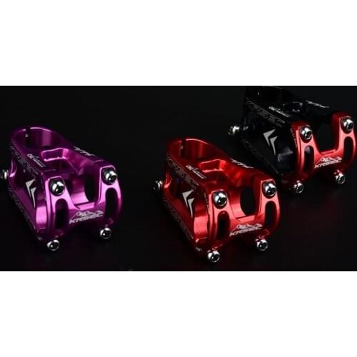 KRSEC Bike Stem 31.8 mm Aluminium Alloy Downhill Bicycle Stem MTB Cross Country XC Bike Accessories