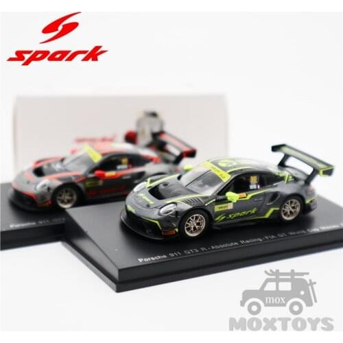 Spark 1:64 911 GT3 R No.912/911 Absolute Racing FIA GT World Cup Macau 2019 Diecast Model Car