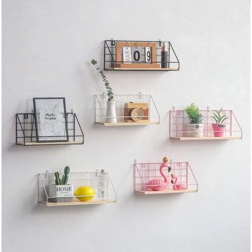 Wall Shelves Storage Rack Wooden Shelves Decoration Garage Kit storage rack wall shelves Room decoration stacks