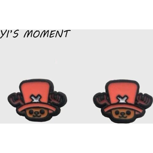 2019 new model birthday Gift Enamel Animal Jewelry Lovely one piece Chopper Earrings Women Earing for kids