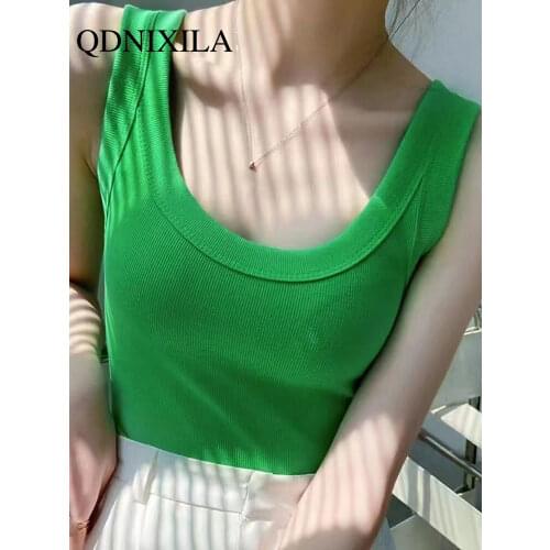 Женские трикотажные майки QDNIXILA China At AliExpress