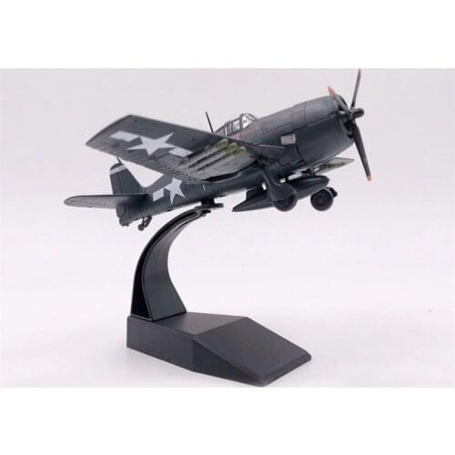 1:72 Scale F6F US Air Force Fighter Diecast Alloy Plane Aircraft Model Toy For Kids Gifts Free Shipping